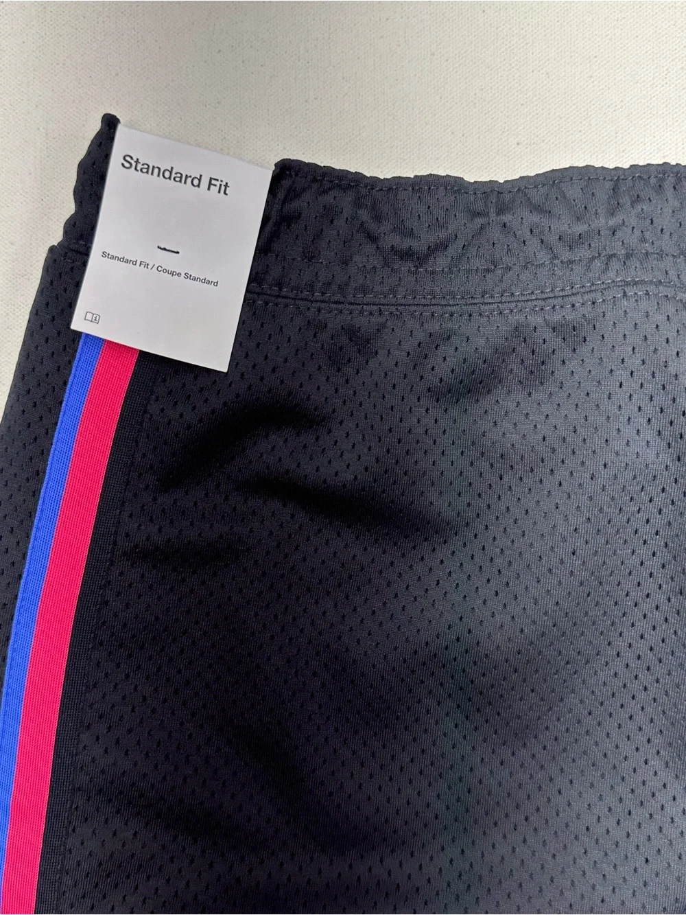 Nike Air Jordan Retro DNA Mesh Logo Rare Air Black Shorts DJ0198-010 Mens Medium